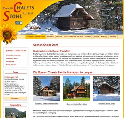 Sonnen Chalets Stohl